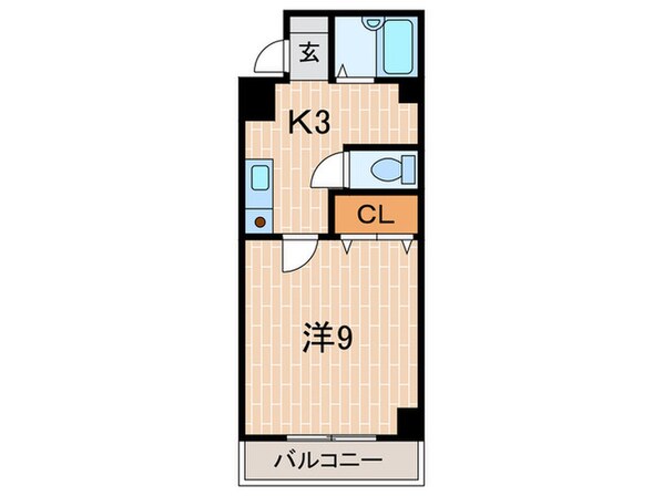 サンライズ明石の物件間取画像